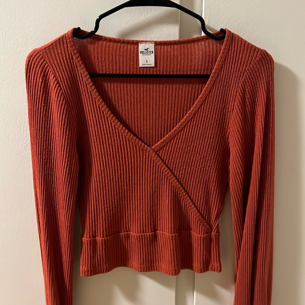 Hollister wrap sweater